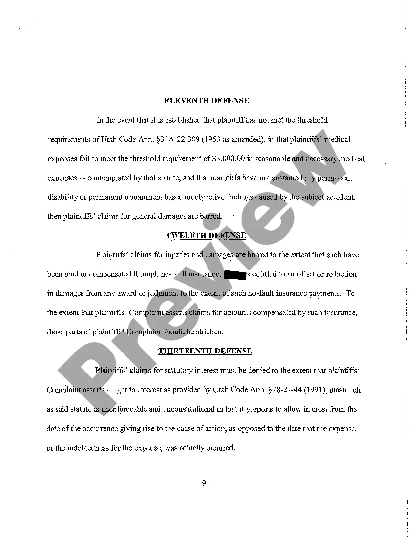 Get A06 Defendant's Answer to Complaint and Joinder in Jury Demand Preview A06 Defendant's Answer to Complaint and Joinder in Jury Demand