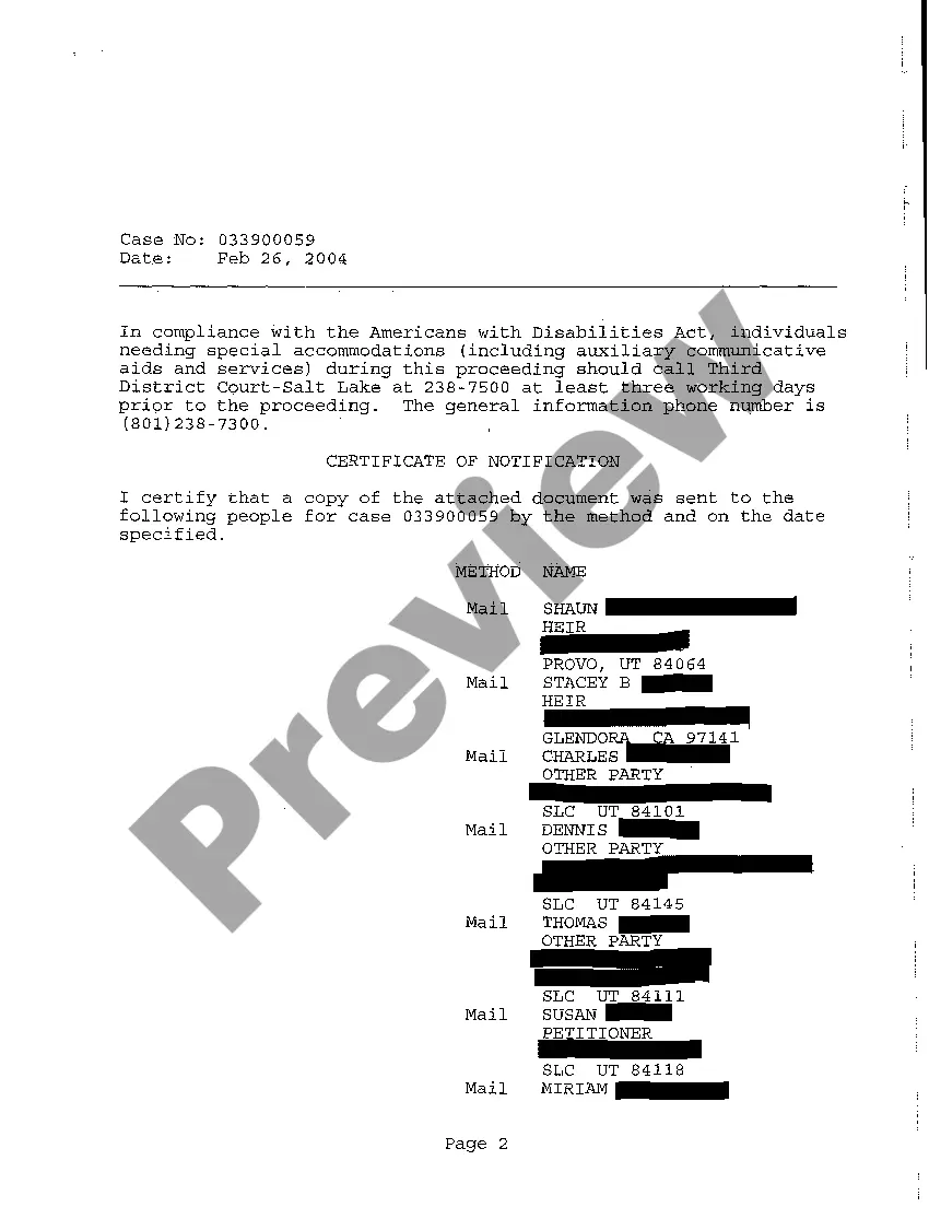 Preview A09 Notice of Petition and Hearing