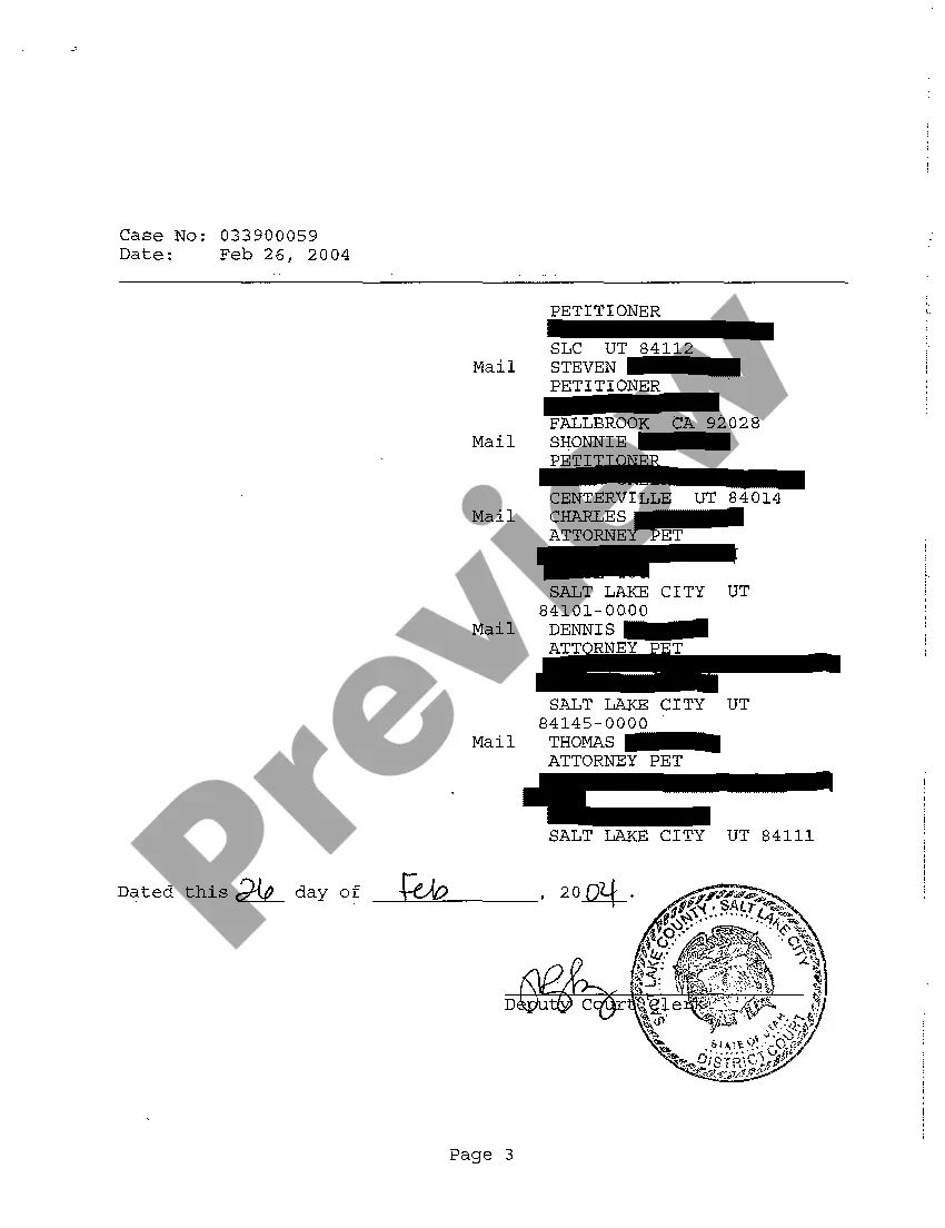 Preview A09 Notice of Petition and Hearing