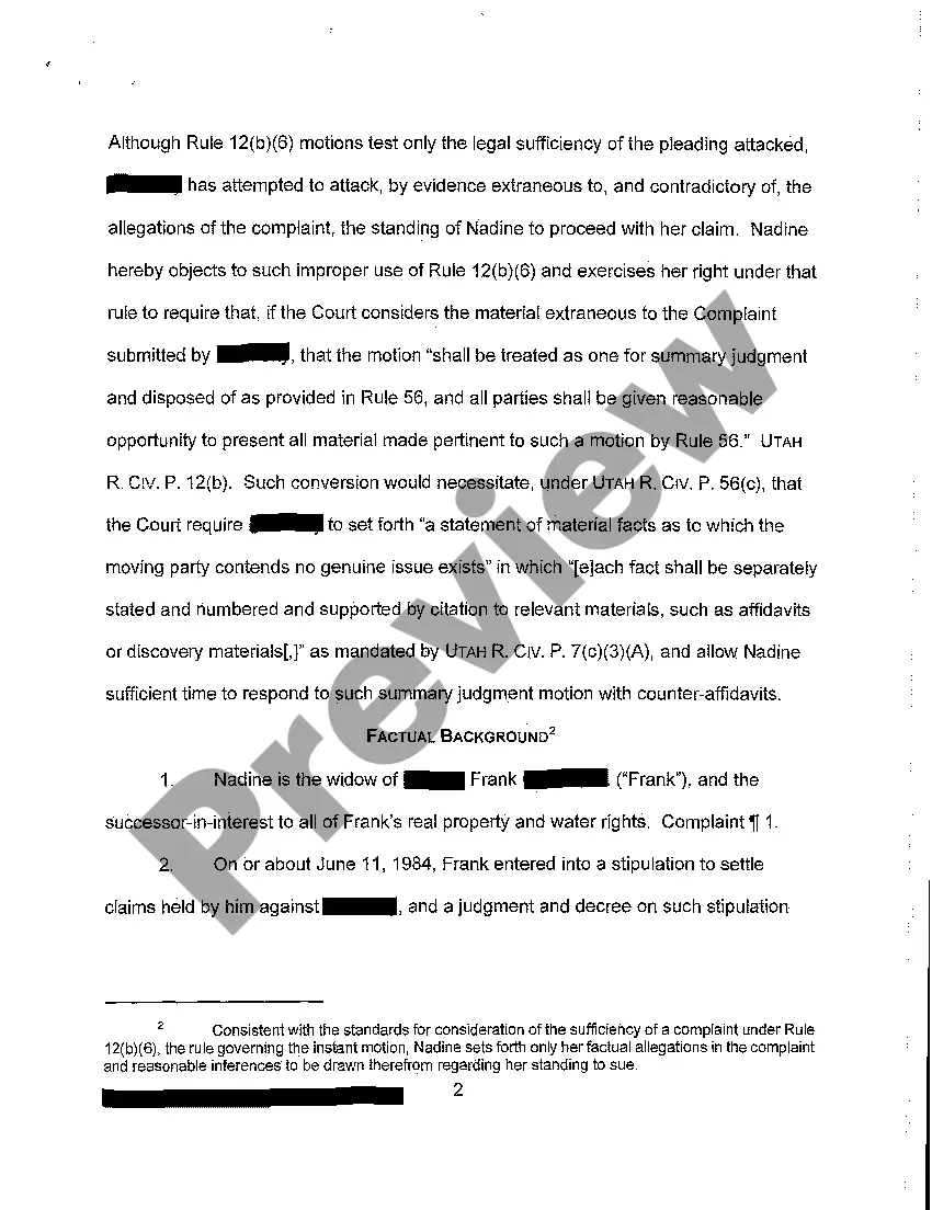 Get A07 Memorandum in Opposition to Defendant's Motion to Dismiss Preview A07 Memorandum in Opposition to Defendant's Motion to Dismiss