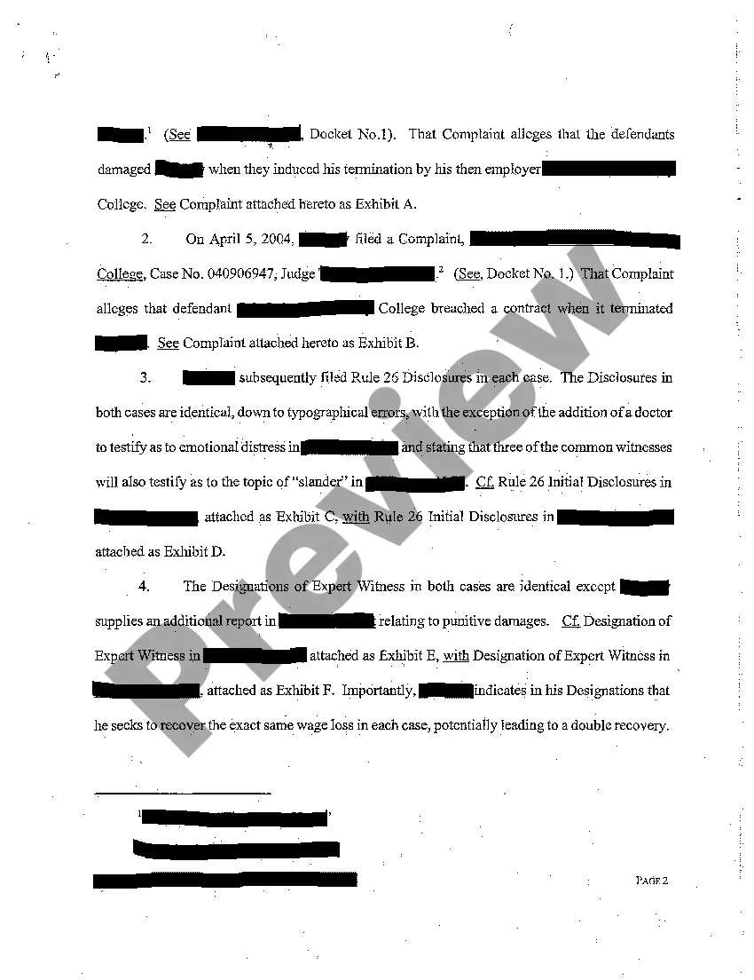 Preview A04 Memorandum in Support of Motion to Consolidate