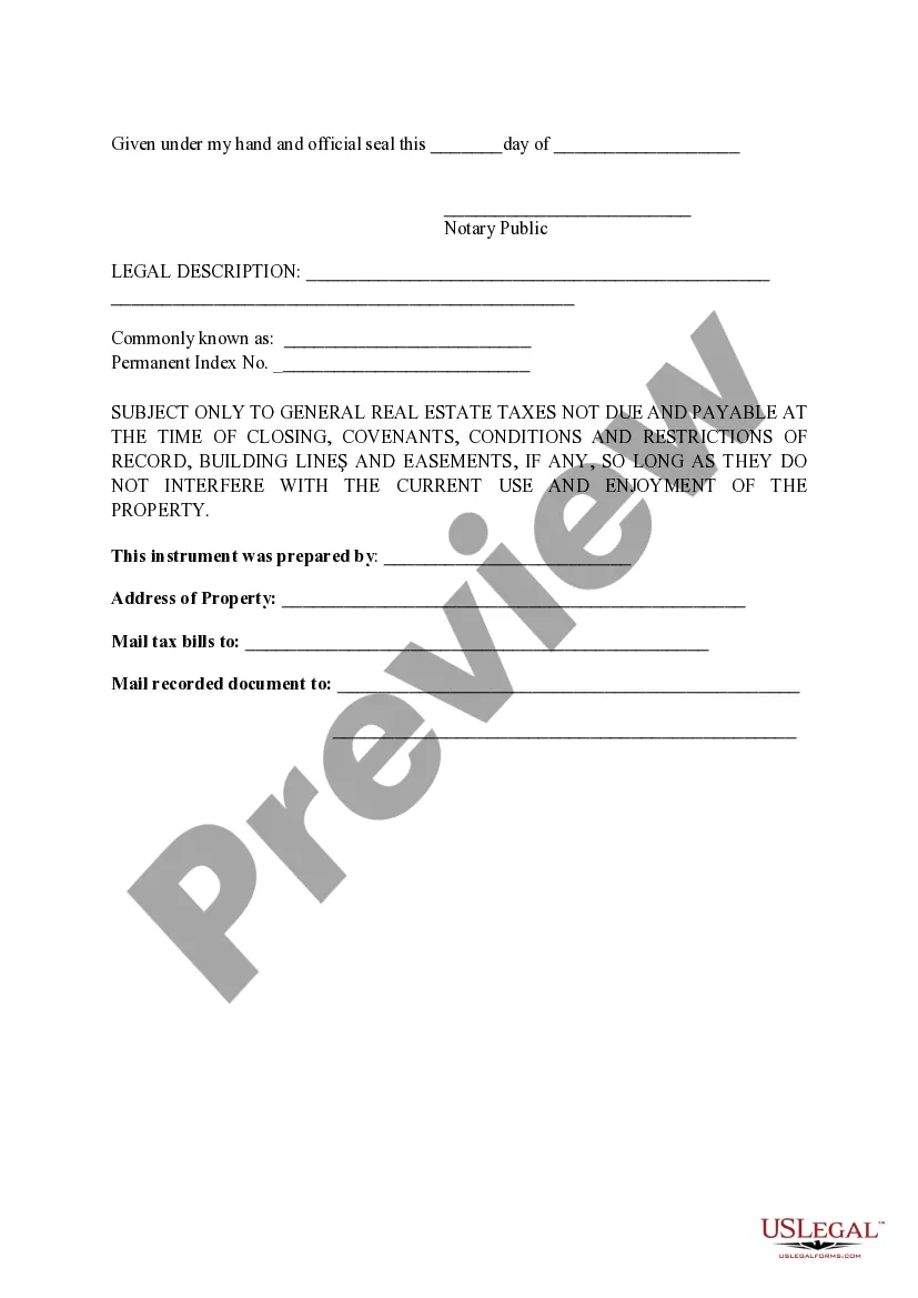 Preview Administrator's Deed