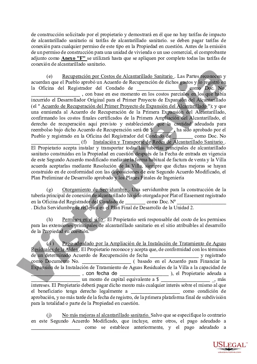 Preview Segundo Acuerdo de Desarrollo Modificado y Actualizado para la Unidad