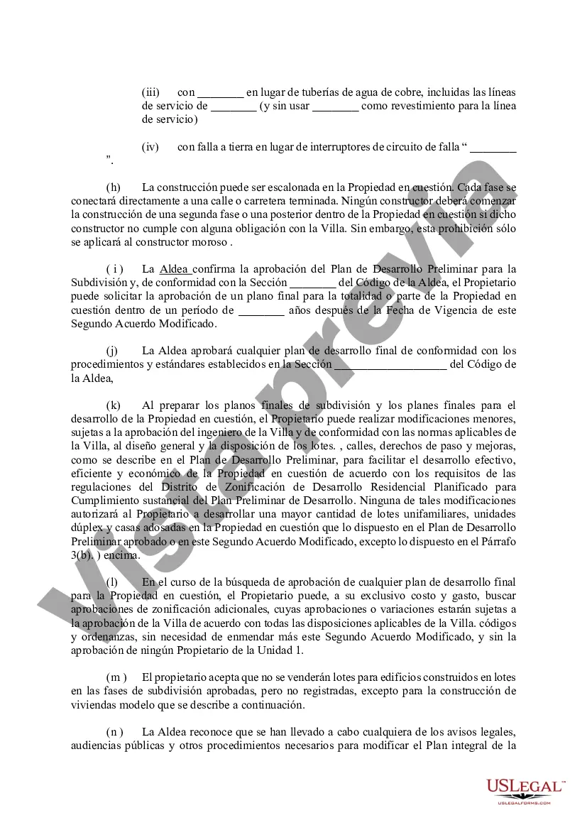 Preview Segundo Acuerdo de Desarrollo Modificado y Actualizado para la Unidad