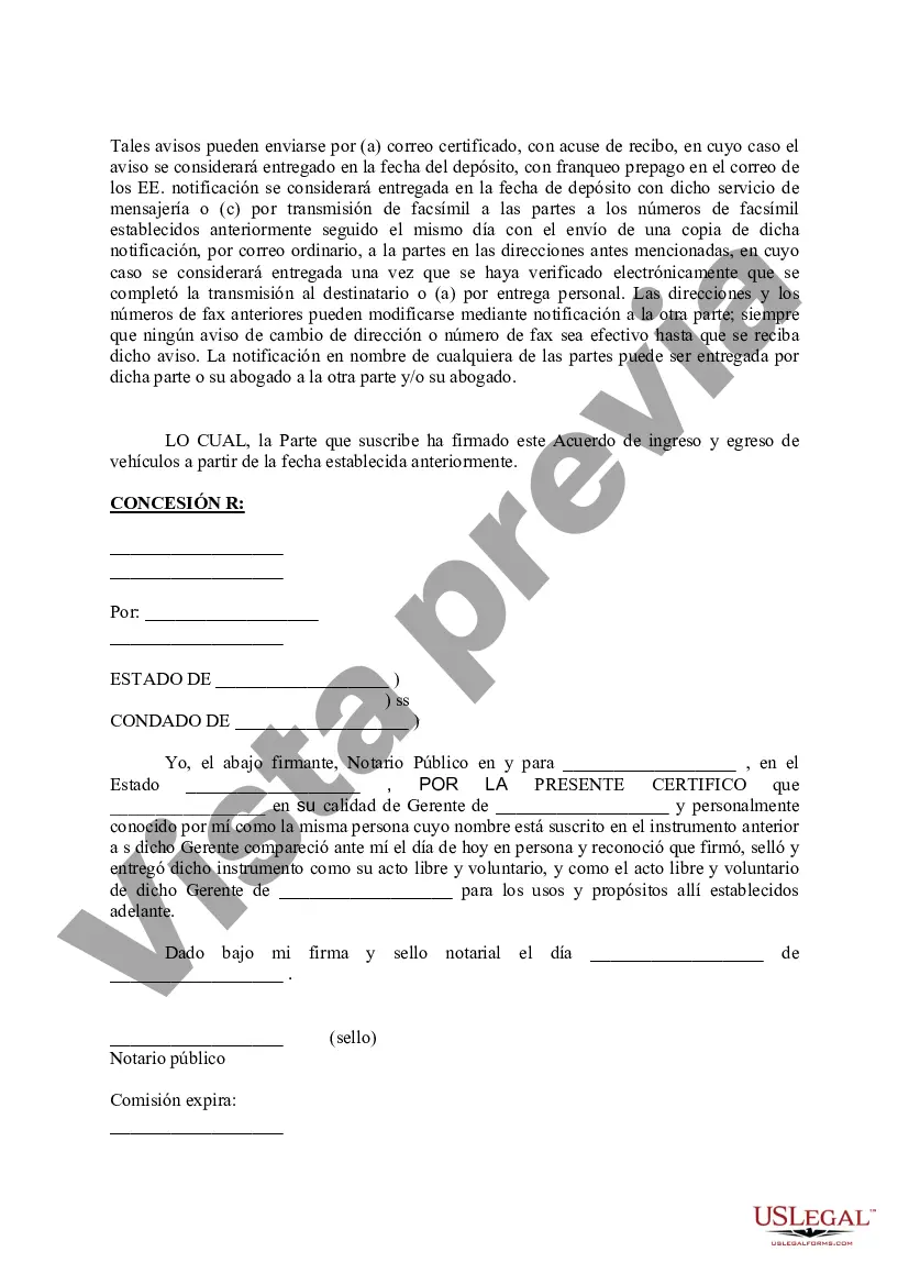Preview Acuerdo de ingreso y egreso vehicular
