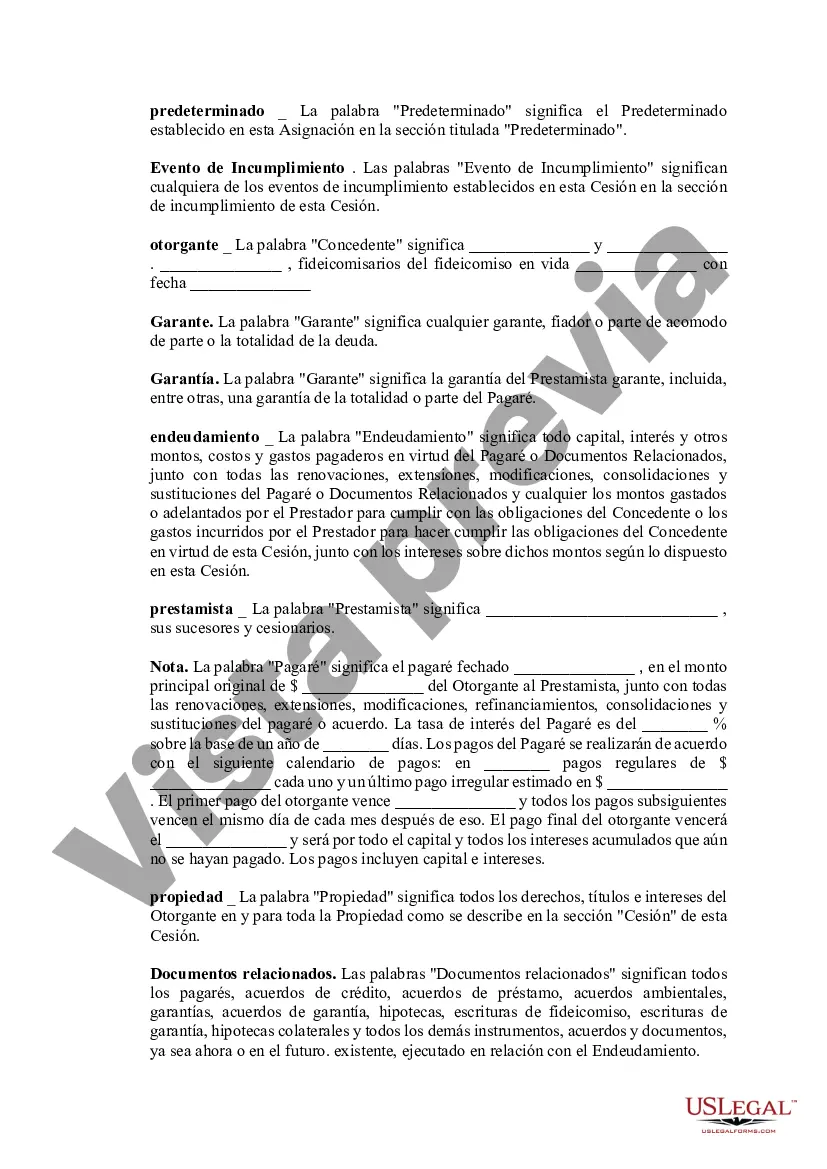 Preview Cesión de Rentas