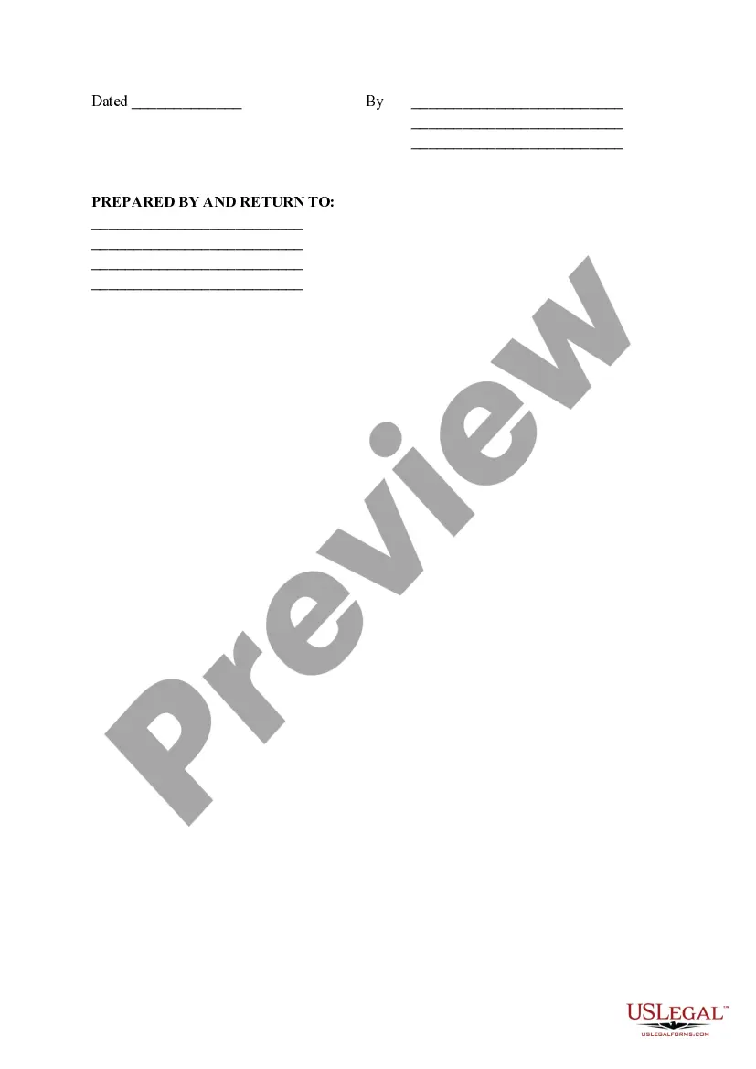 Preview Certificate of Service (Lis Pendens)