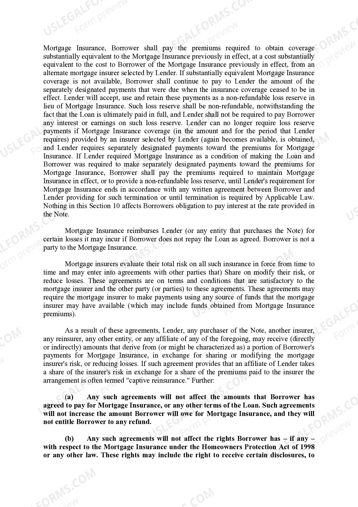 Preview Mortgage Security Agreement