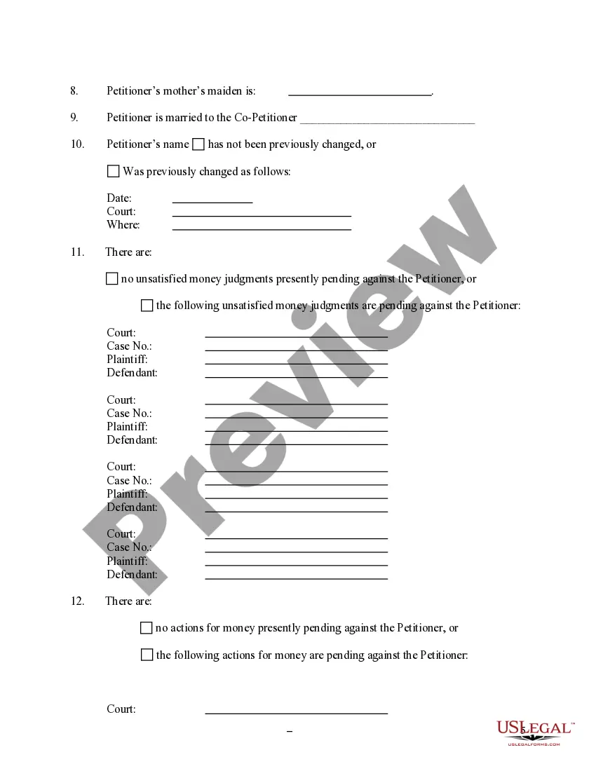 Get Petition for Change of Name for Family Preview Petition for Change of Name for Family