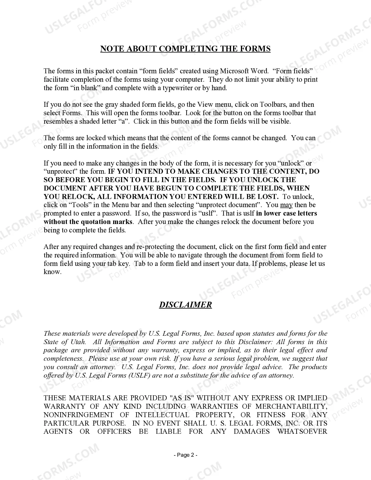 Preview Warranty Deed for Trust to Trust