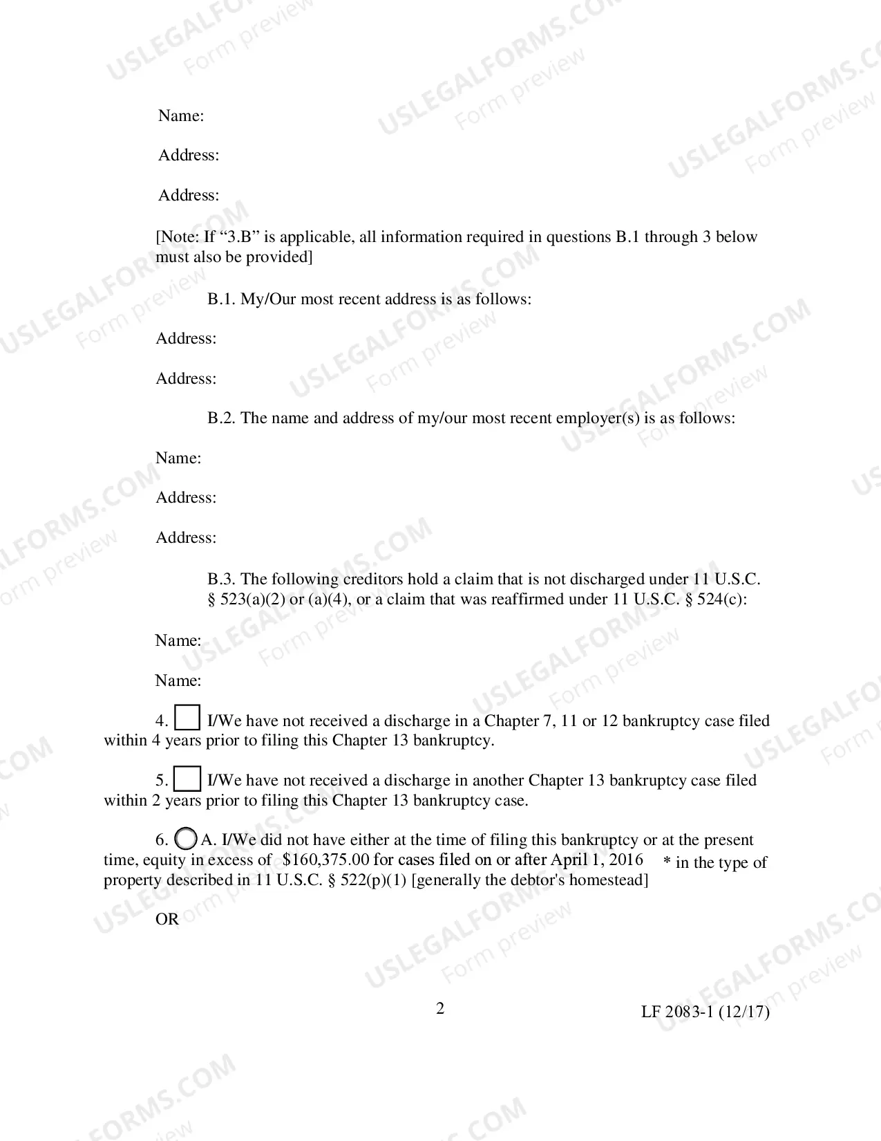 Preview Verification And Request For Discharge