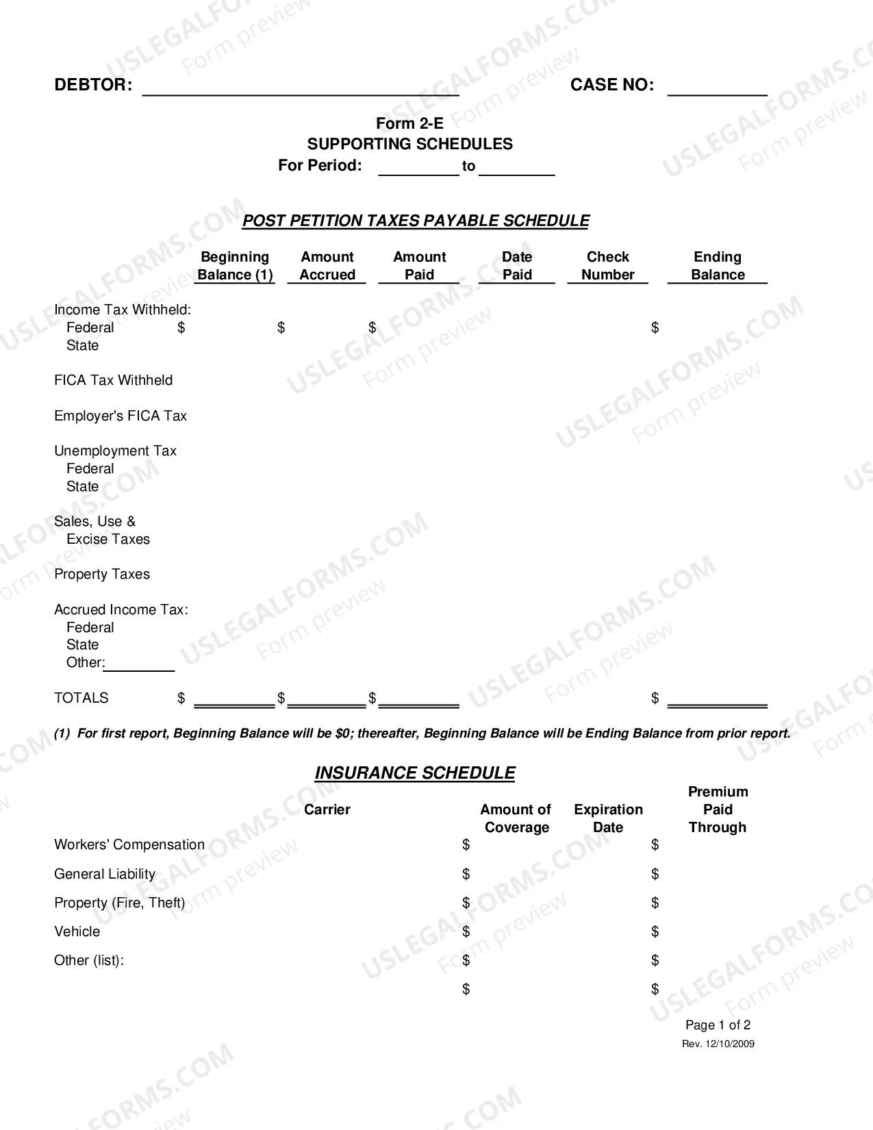 Preview Monthly Financial Report