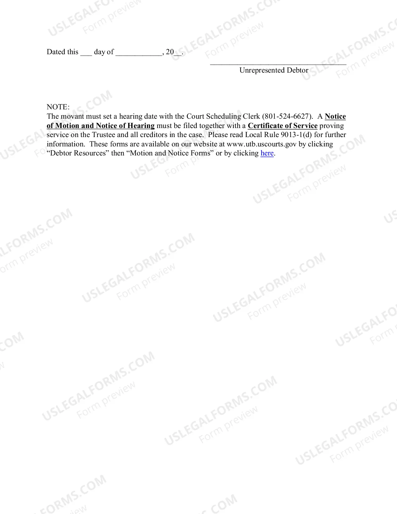 Preview Motion to Reopen Case
