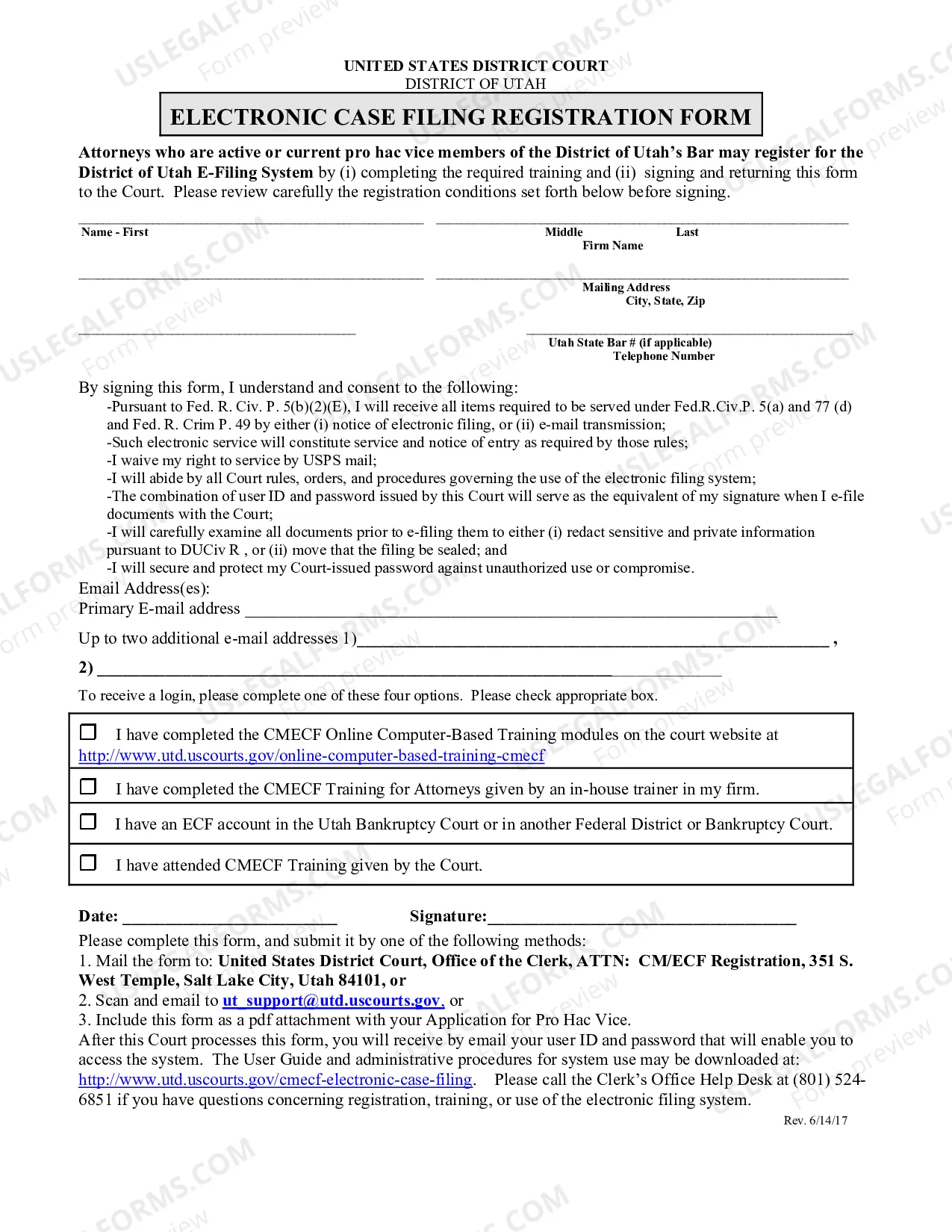 Preview Admission Pro Hac Vice (Instructions And Forms)