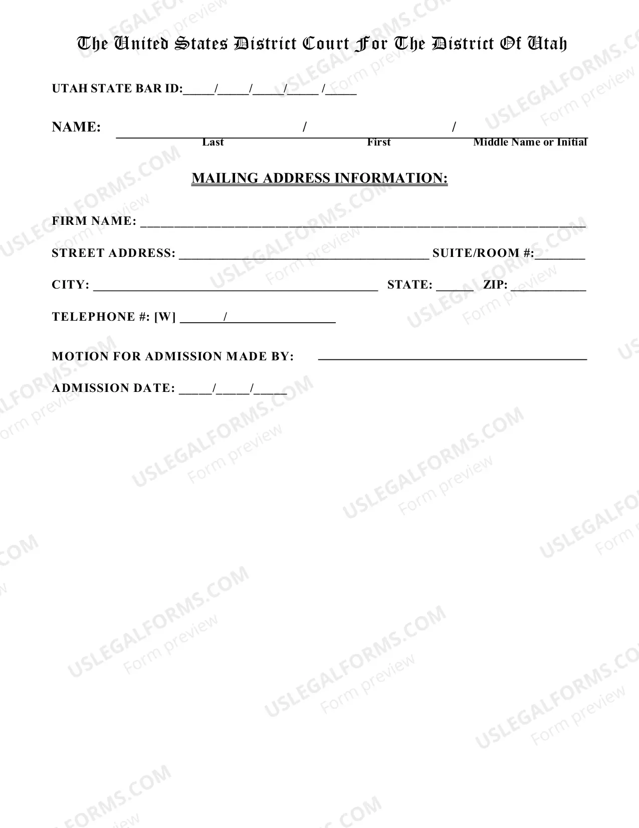 Preview Non Resident Attorney Affidavit (Sample And Form)