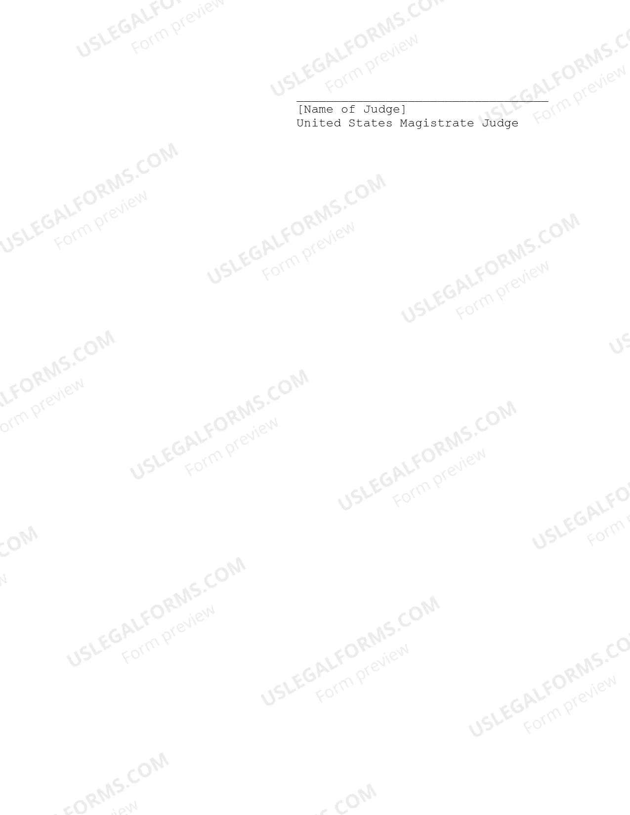 Preview Proposed Order for Psychiatric Examination and Report (Competency)