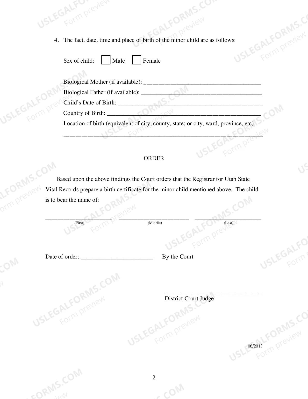 Preview Report of Foreign Adoptees