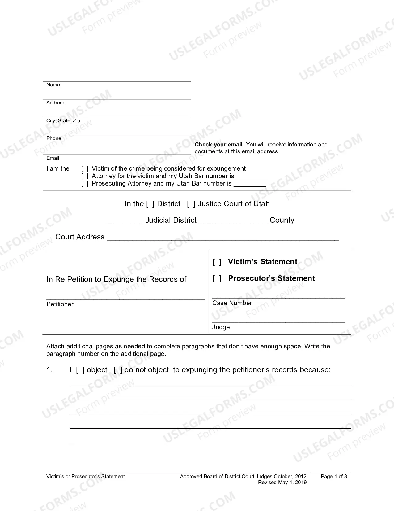Preview Victim's Statement