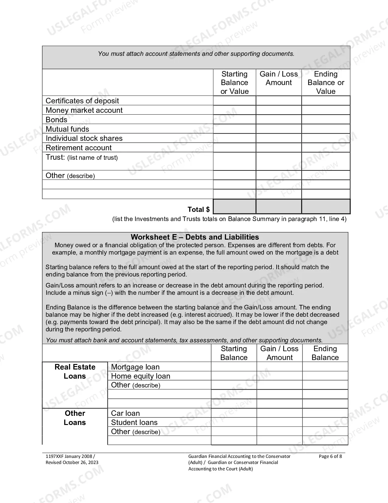Preview Guardians-Conservators Financial Accounting