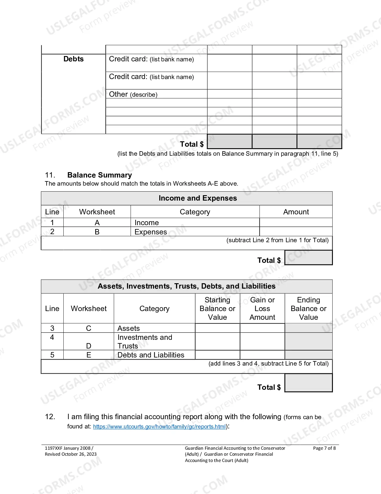Preview Guardians-Conservators Financial Accounting