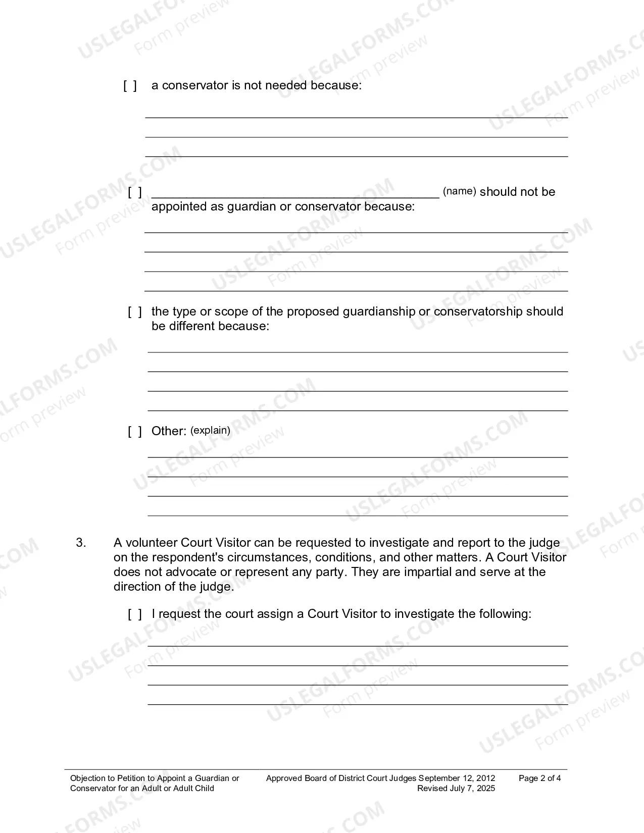 Preview Objection To The Petition