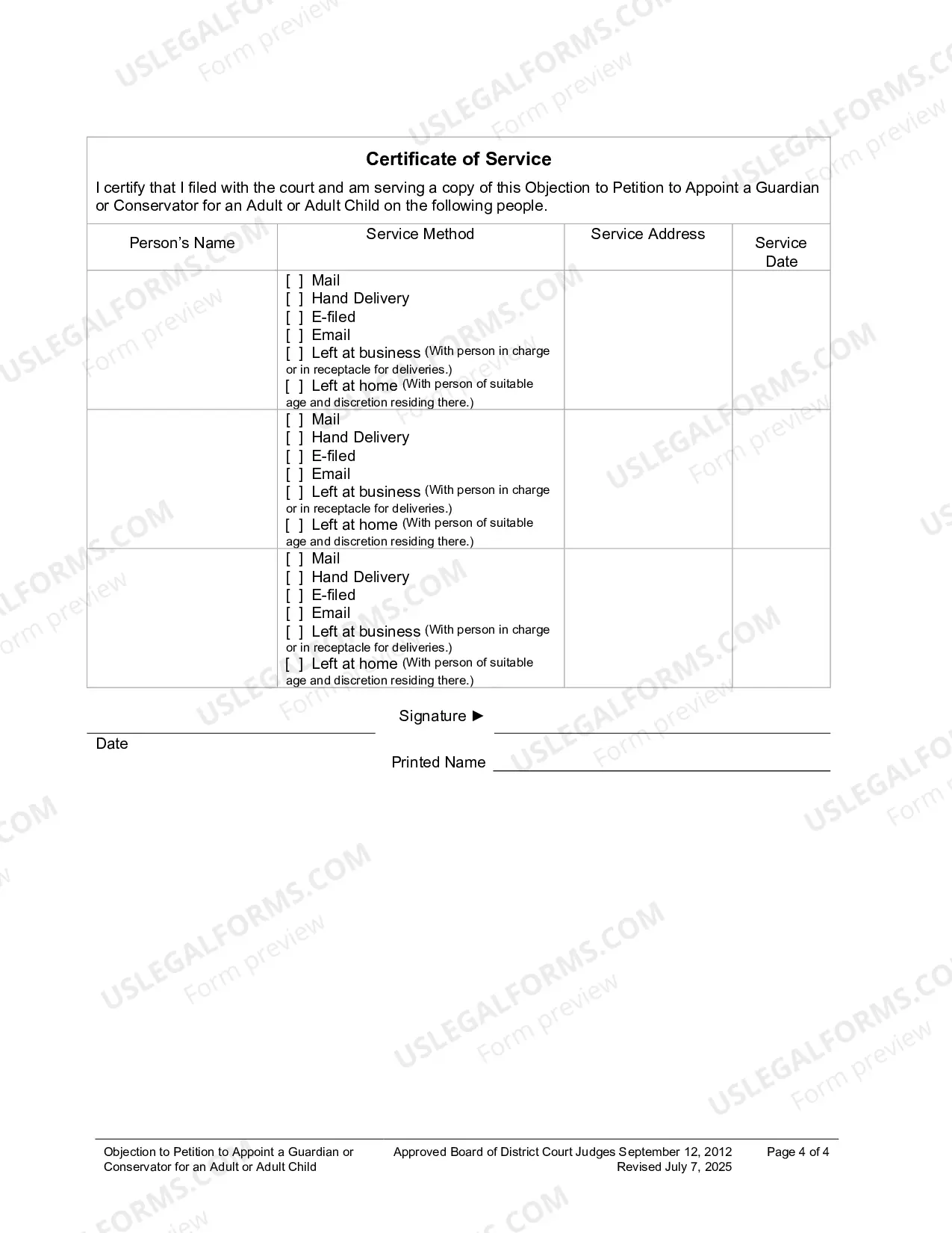Preview Objection To The Petition