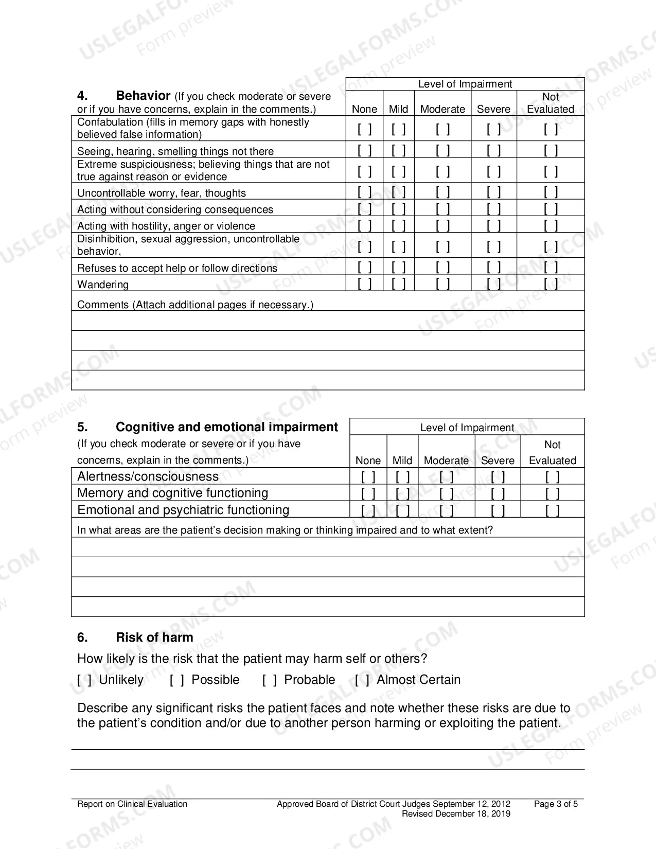 Preview Report On Clinical Evaluation