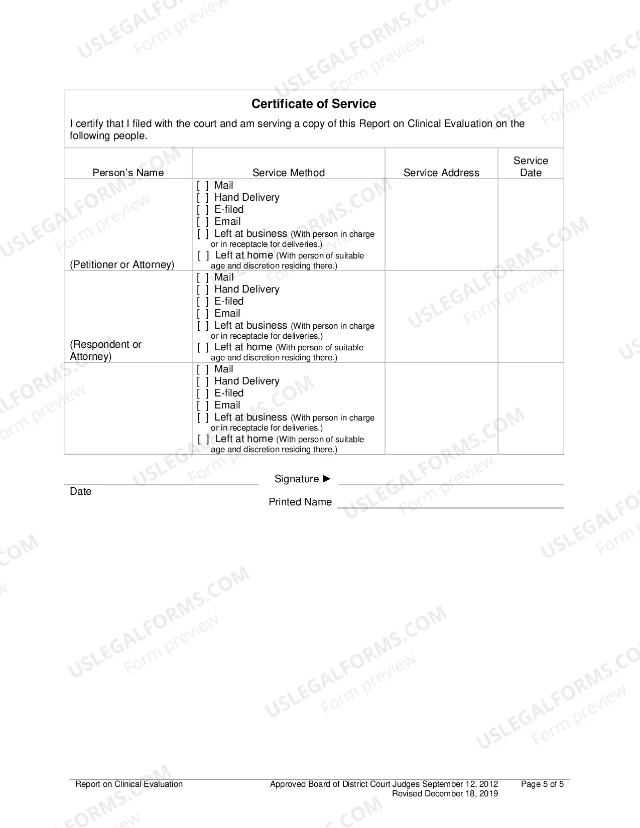 Preview Report On Clinical Evaluation