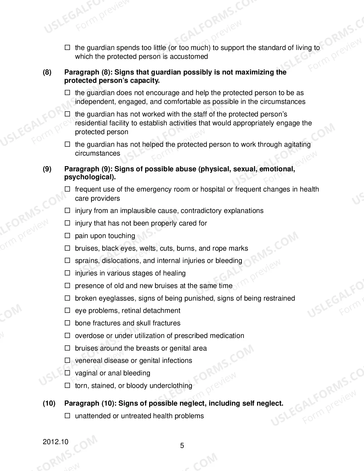 Preview Instructions for reporting on auditing court records