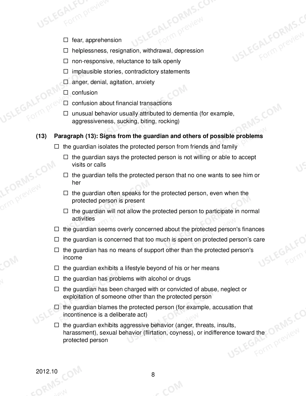 Preview Instructions for reporting on auditing court records