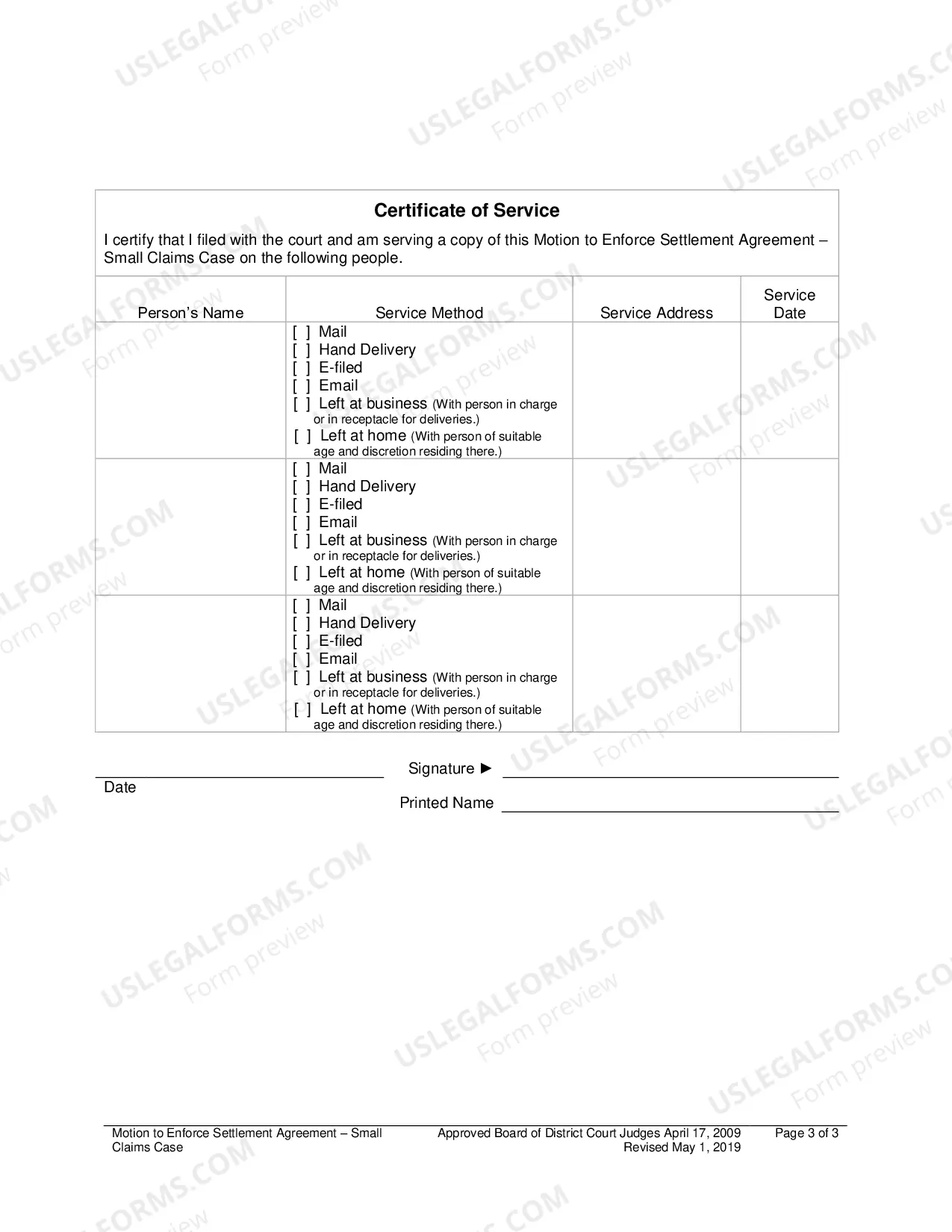 Preview Motion To Enforce Settlement Agreement