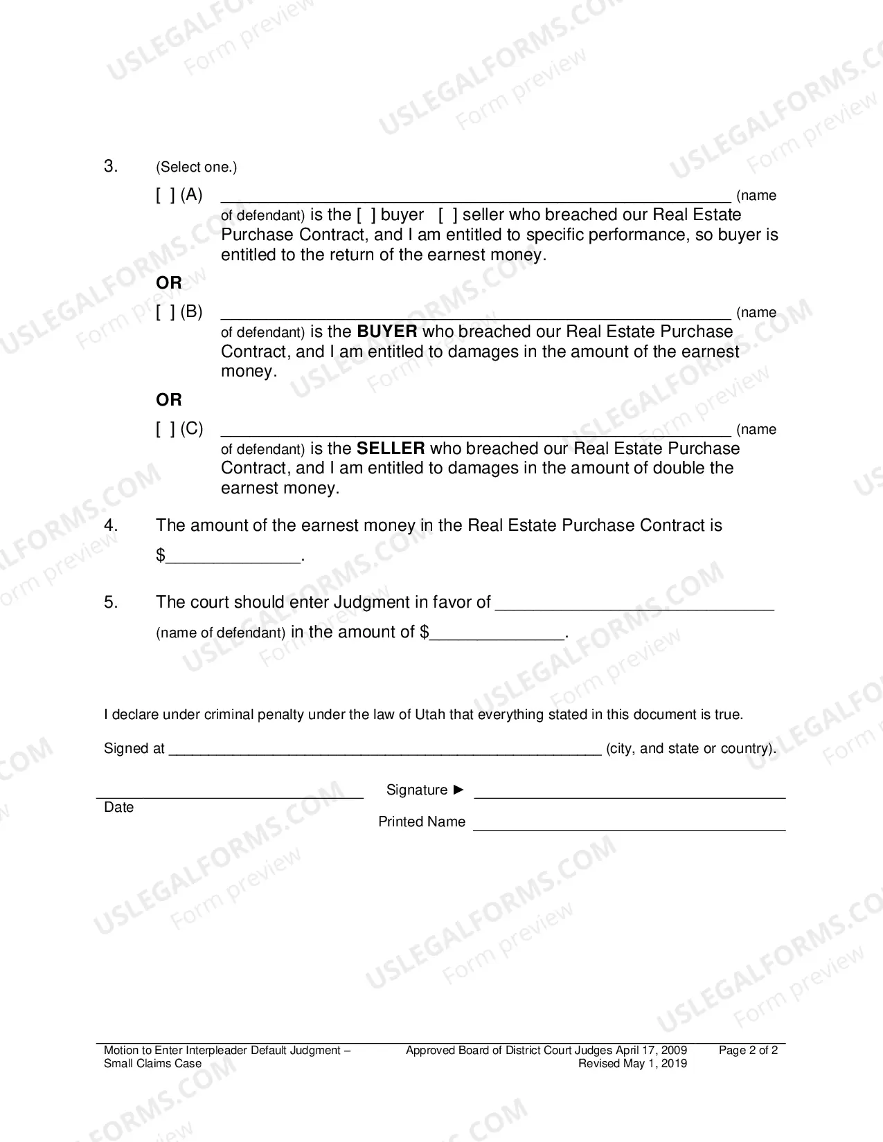Preview Motion To Enter Interpleader Default Judgment