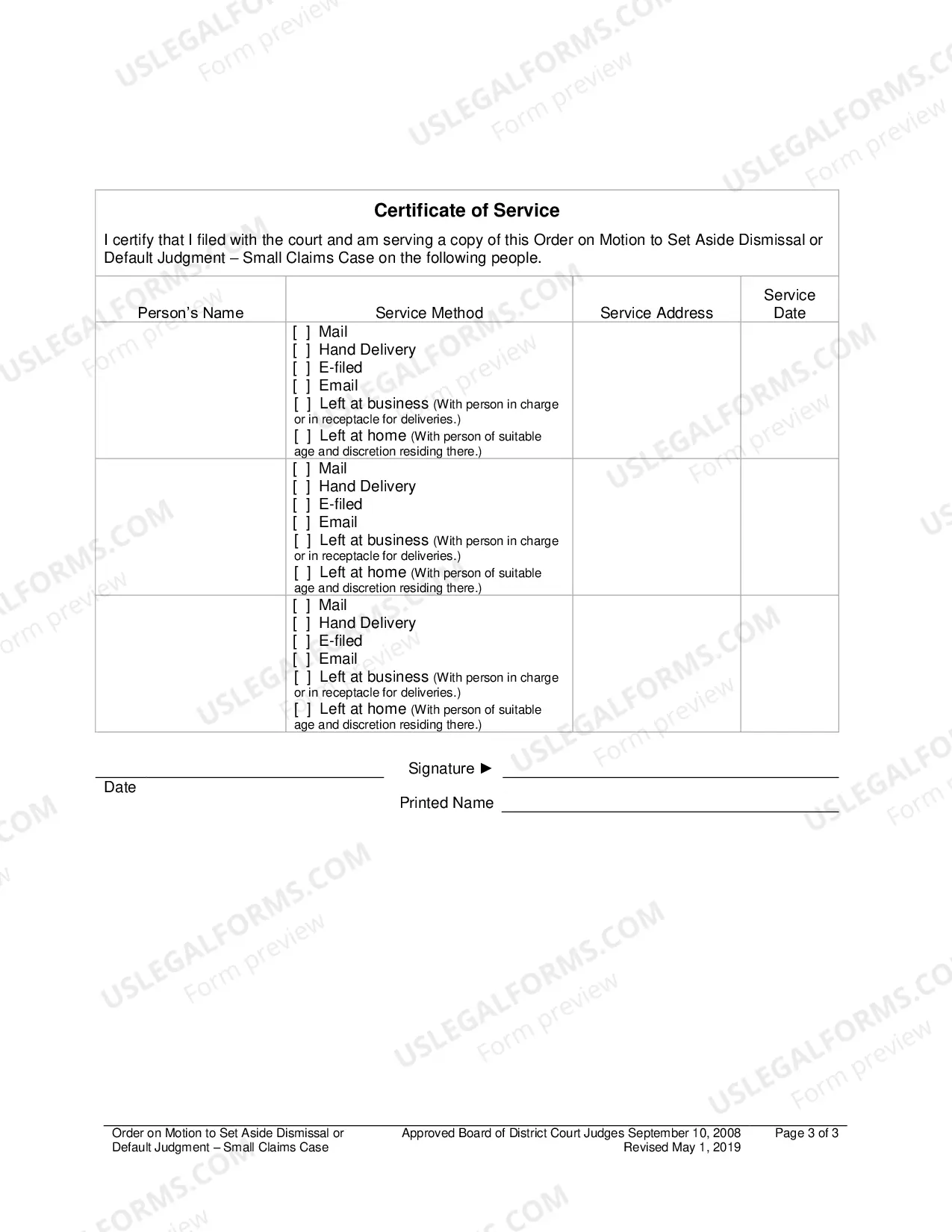Preview Order On Motion To Set Aside