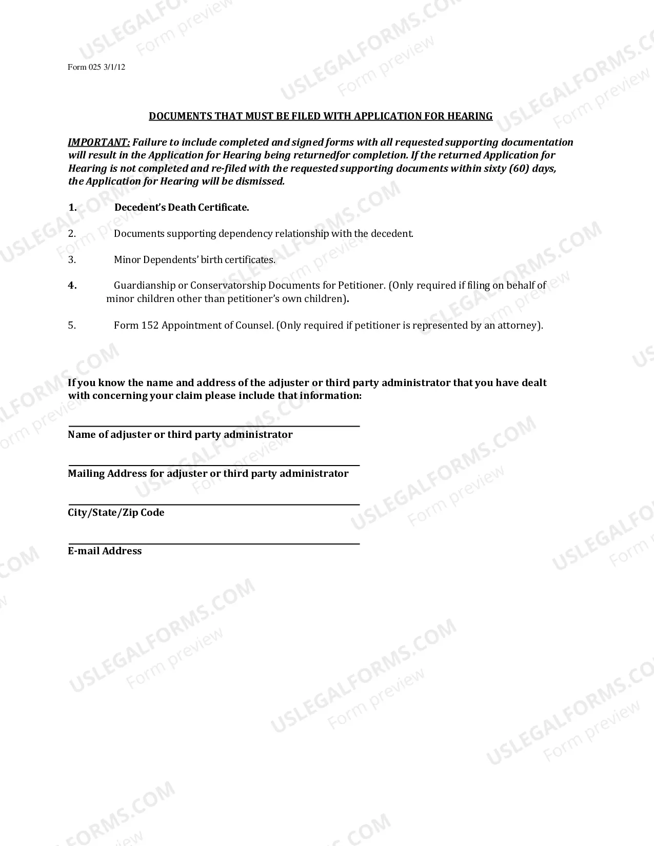 Preview Application For Dependents Benefits And Or Burial Benefits