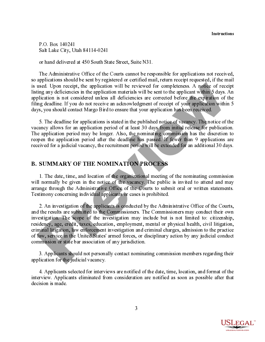 Utah State Courts Judicial Application Utah State Courts US Legal Forms