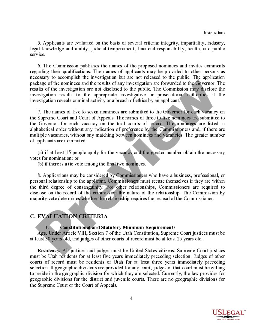 Utah State Courts Judicial Application Utah State Courts US Legal Forms