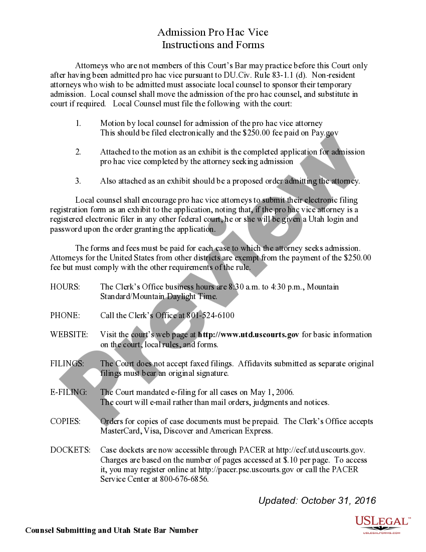 Utah Rules Of Civil Procedure Forms US Legal Forms