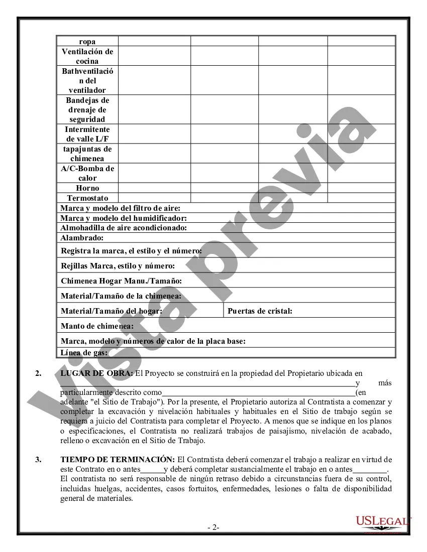 Preview Contrato HVAC para contratista