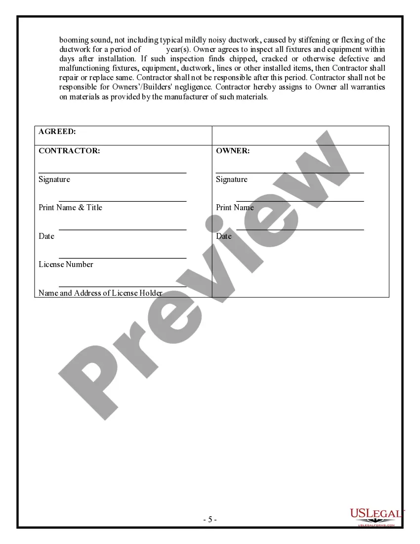 Get HVAC Contract for Contractor Preview HVAC Contract for Contractor