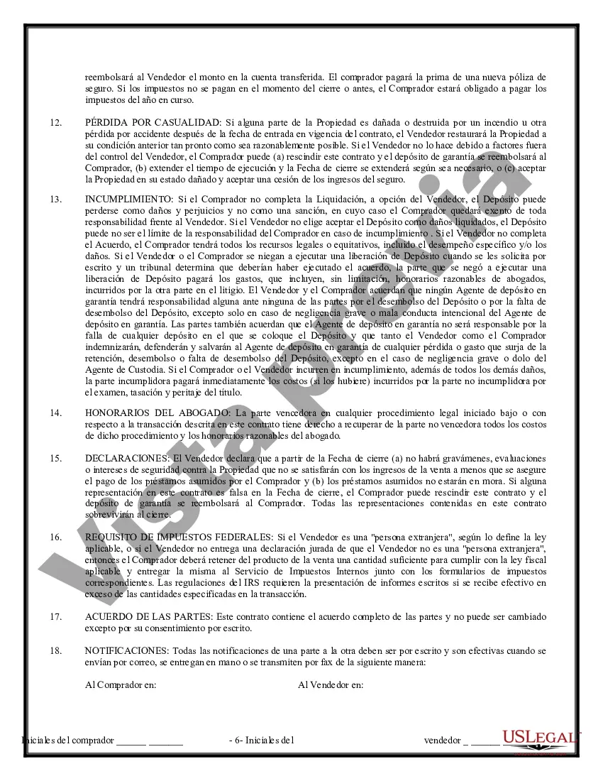 Preview Contrato de Compraventa de Bienes Inmuebles sin Corredor para Acuerdo de Venta de Casa Residencial
