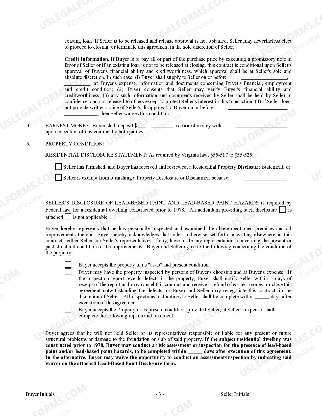 Preview Contract for Sale and Purchase of Real Estate with No Broker for Residential Home Sale Agreement