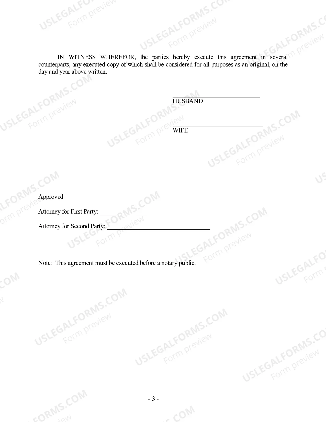 Preview Amendment to Prenuptial or Premarital Agreement