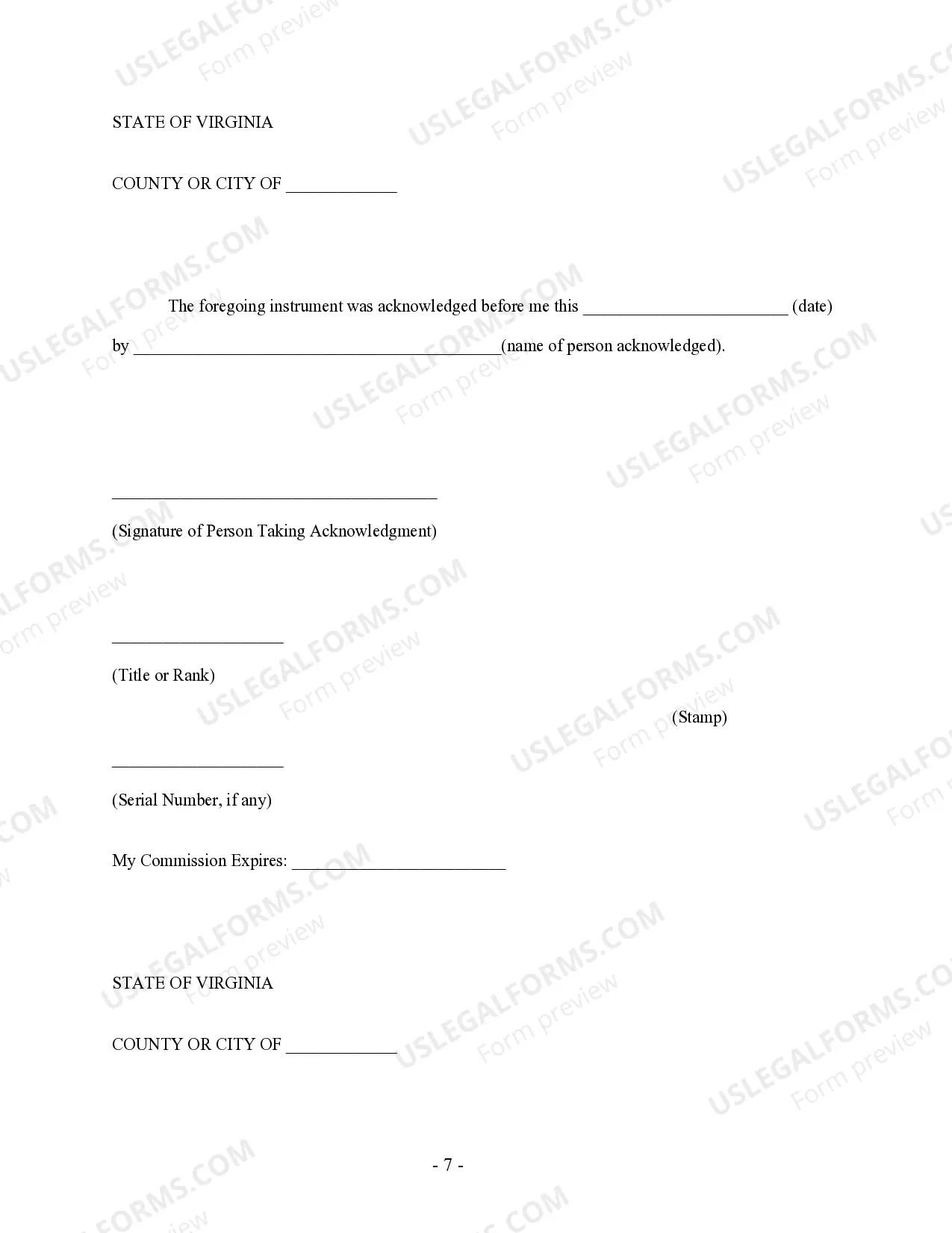 Preview Virginia Prenuptial Premarital Agreement - Uniform Premarital Agreement Act - with Financial Statements