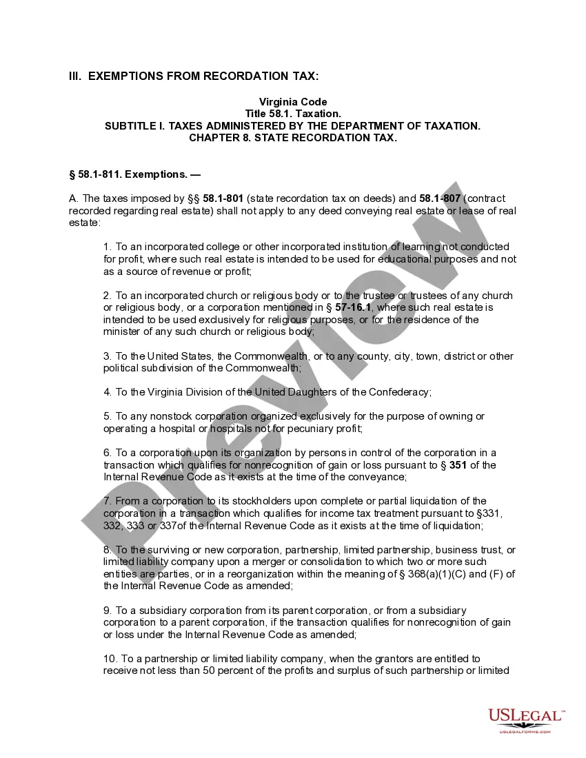 Preview Quitclaim Deed from Trust to Trust