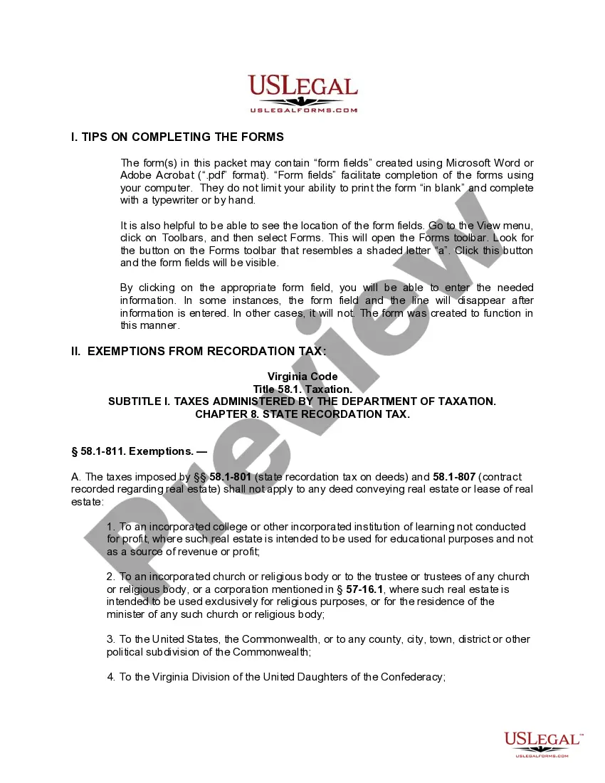 Preview Deed of Correction - Corporation to Husband and Wife / Two Individuals