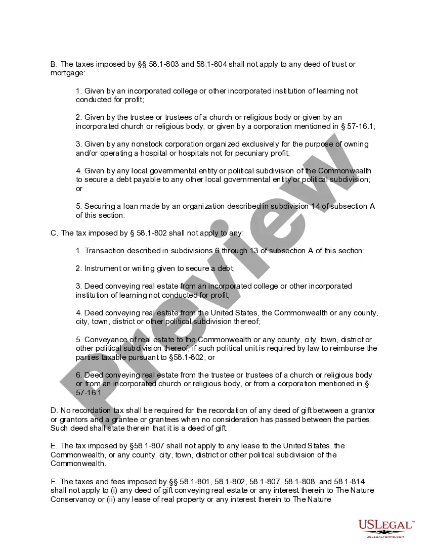 Preview Deed of Correction - Corporation to Husband and Wife / Two Individuals