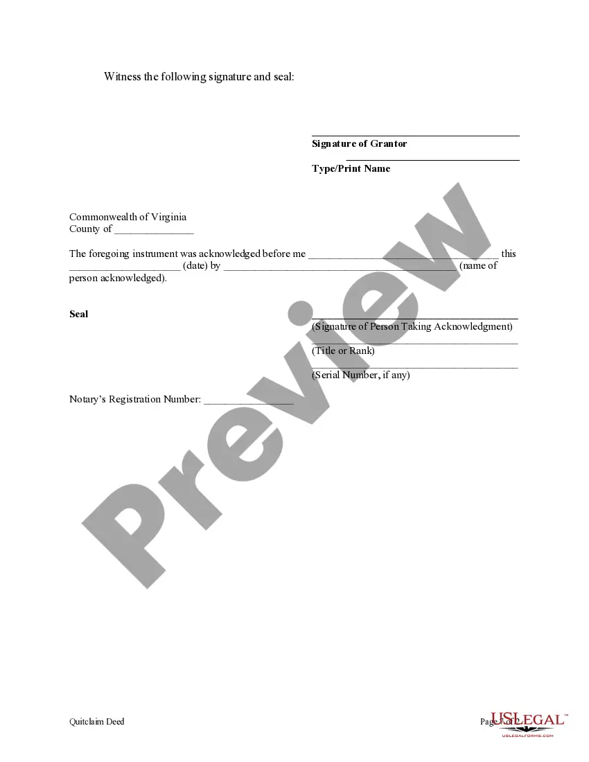 Preview Deed of Gift from an Individual to a Trust