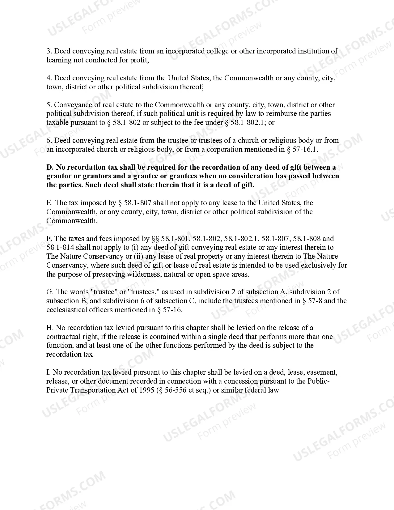 Preview Special Warranty Deed from a Trust (Two Co-Trustees) to Husband and Wife / Two Individuals