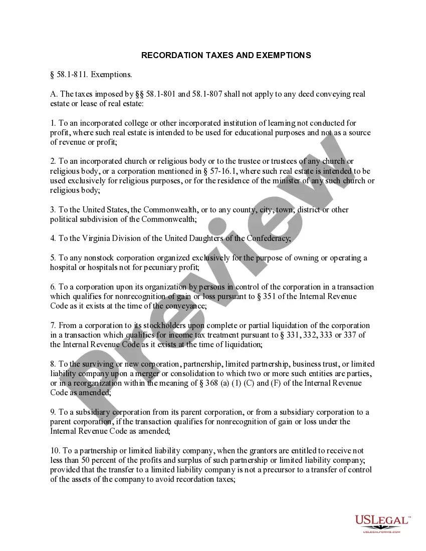 Preview Warranty Deed from two Individuals to Corporation