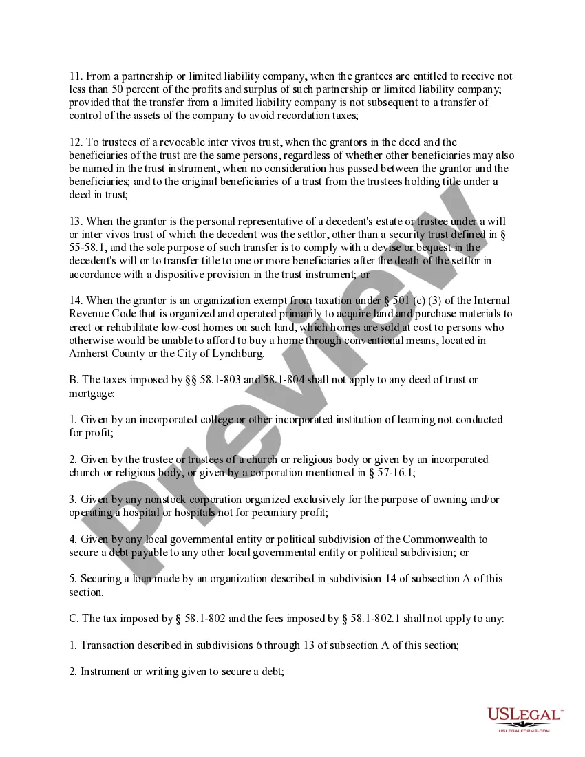 Preview Warranty Deed from two Individuals to Corporation